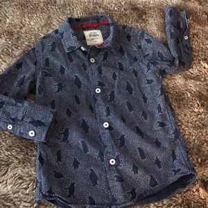 Mini Boden Boys Button Down Shirt